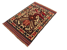 Load image into Gallery viewer, Vintage Kilim-Stunning Square Herati Kilim Carpet Mixed Rug