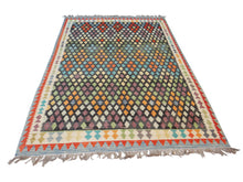Load image into Gallery viewer, Kilim Multi-Color Unique Design
