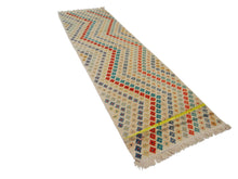 Load image into Gallery viewer, Runner Kilim /Andkhoi Tribal Design