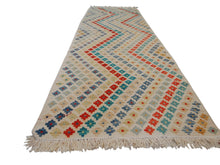 Load image into Gallery viewer, Runner Kilim /Andkhoi Tribal Design