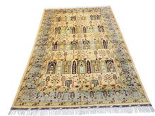 Load image into Gallery viewer, vintage Area Rug-Turkmen Bukhari Design