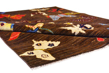 Load image into Gallery viewer, Oriental Gaba Rug- Turkmen-Butterfly Design