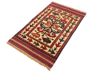 Load image into Gallery viewer, Vintage Kilim-Stunning Square Herati Kilim Carpet Mixed Rug