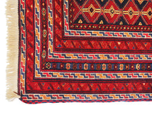 Load image into Gallery viewer, Vintage Tribal Mashwani rug kilim