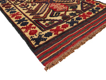 Load image into Gallery viewer, Vintage Kilim-Stunning Square Herati Kilim Carpet Mixed Rug
