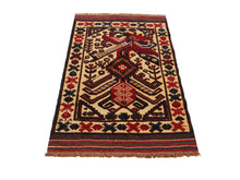 Load image into Gallery viewer, Vintage Kilim-Stunning Square Herati Kilim Carpet Mixed Rug
