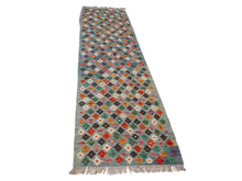 Load image into Gallery viewer, Runner Kilim, Andkhoi Tribal Design
