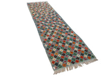 Load image into Gallery viewer, Runner Kilim, Andkhoi Tribal Design
