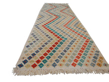 Load image into Gallery viewer, Runner Kilim /Andkhoi Tribal Design
