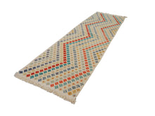 Load image into Gallery viewer, Runner Kilim /Andkhoi Tribal Design
