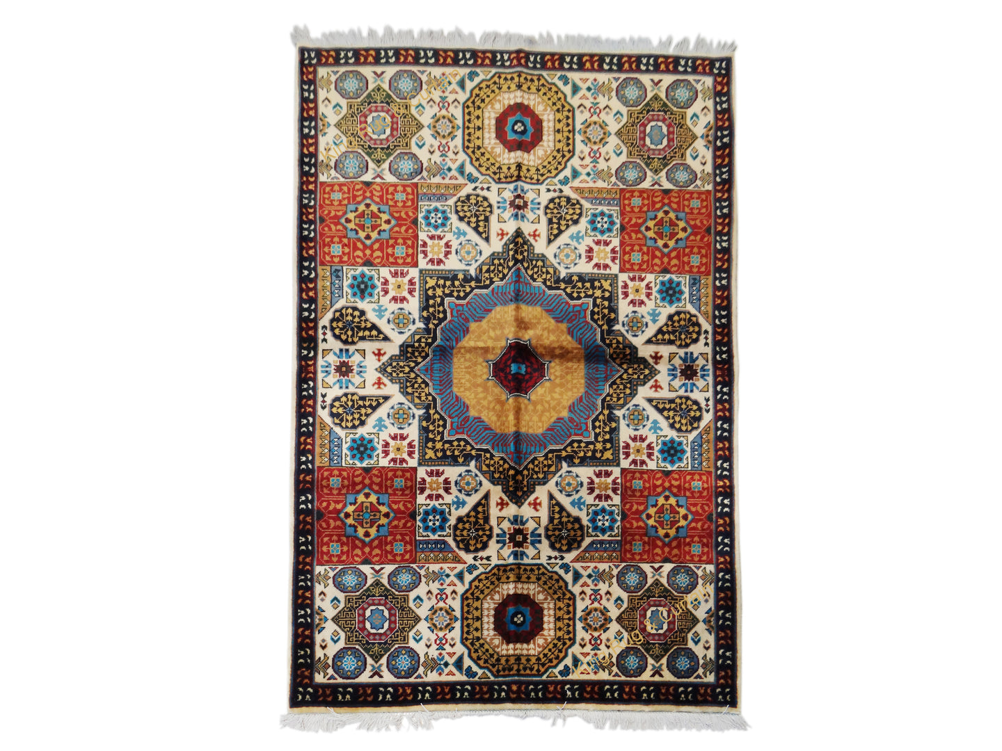 Vintage Area Rug (Mamluk Design)