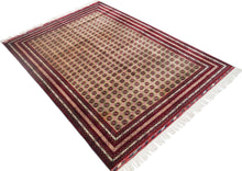 Load image into Gallery viewer, Oriental, Vintage Rug (Kowaja Roshnai -Mazar Design)
