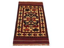 Load image into Gallery viewer, Vintage Kilim-Stunning Square Herati Kilim Carpet Mixed Rug

